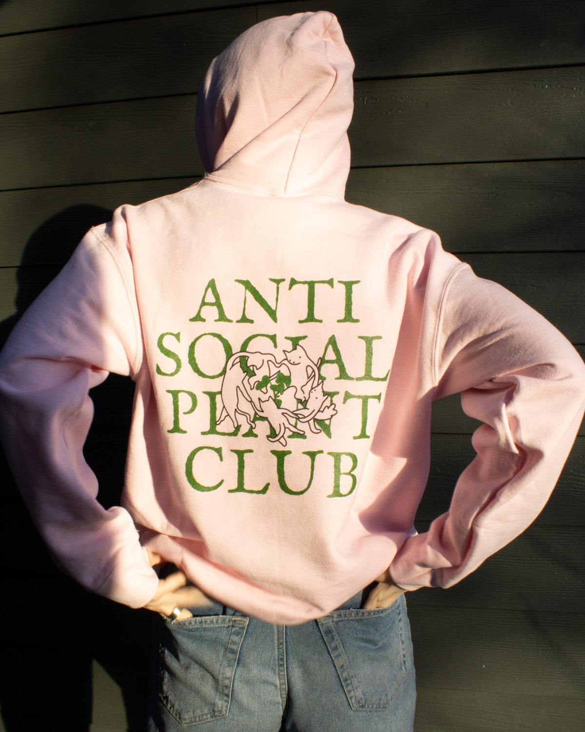 PLANT CULT 2 HOODIE PINK