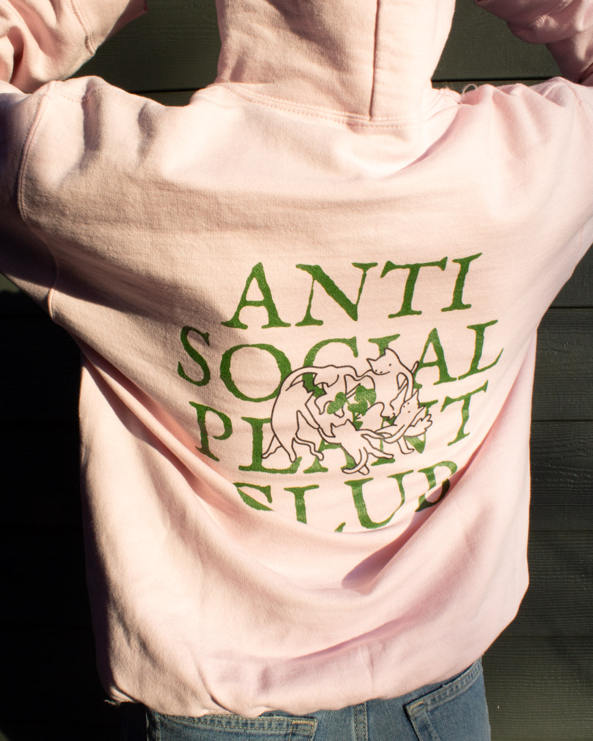 PLANT CULT 2 HOODIE PINK