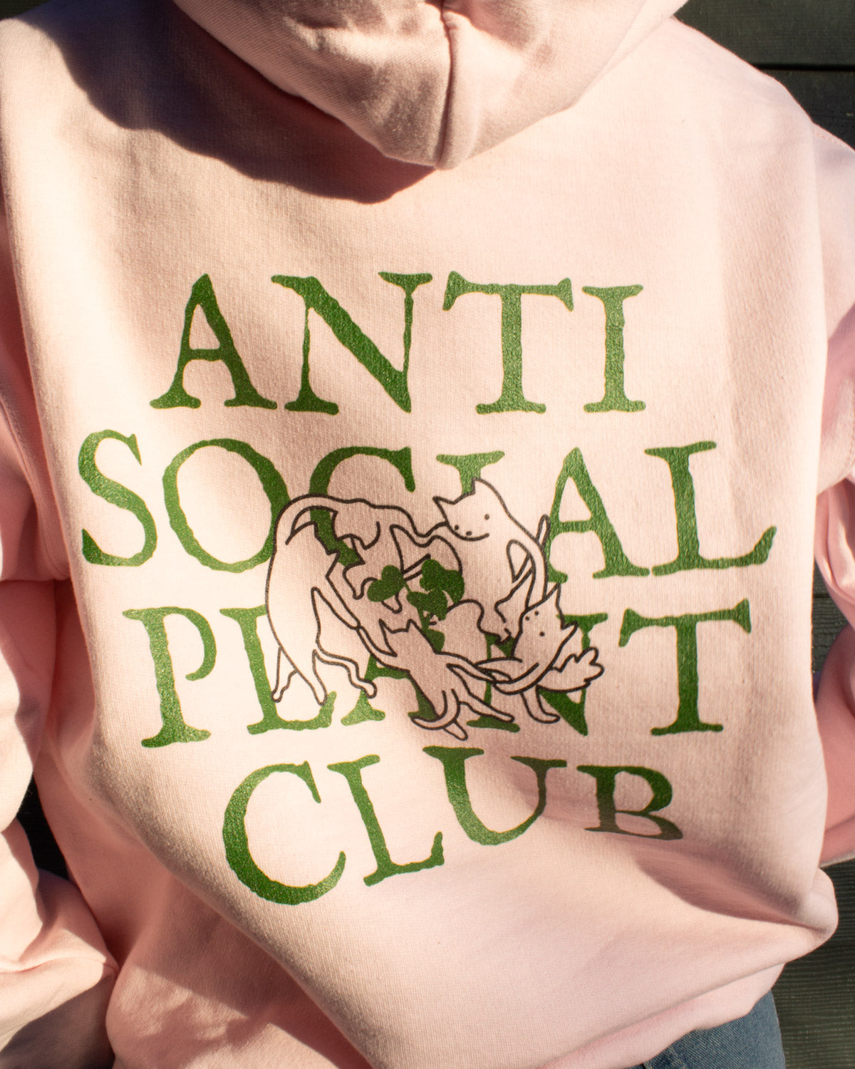 PLANT CULT 2 HOODIE PINK