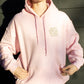 PLANT CULT HOODIE SOFT PINK