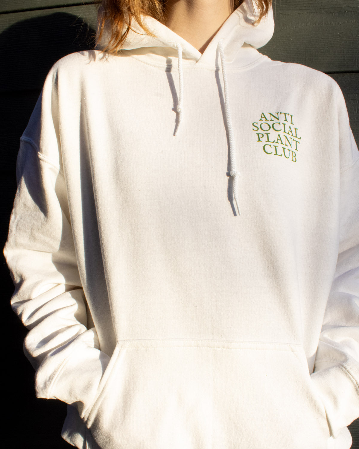 PLANT CULT HOODIE WHITE