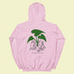 PLANT CULT HOODIE SOFT PINK