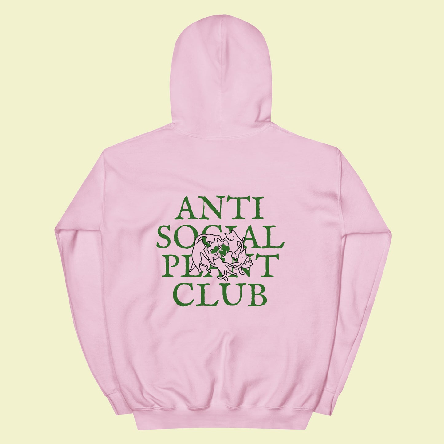 PLANT CULT 2 HOODIE PINK