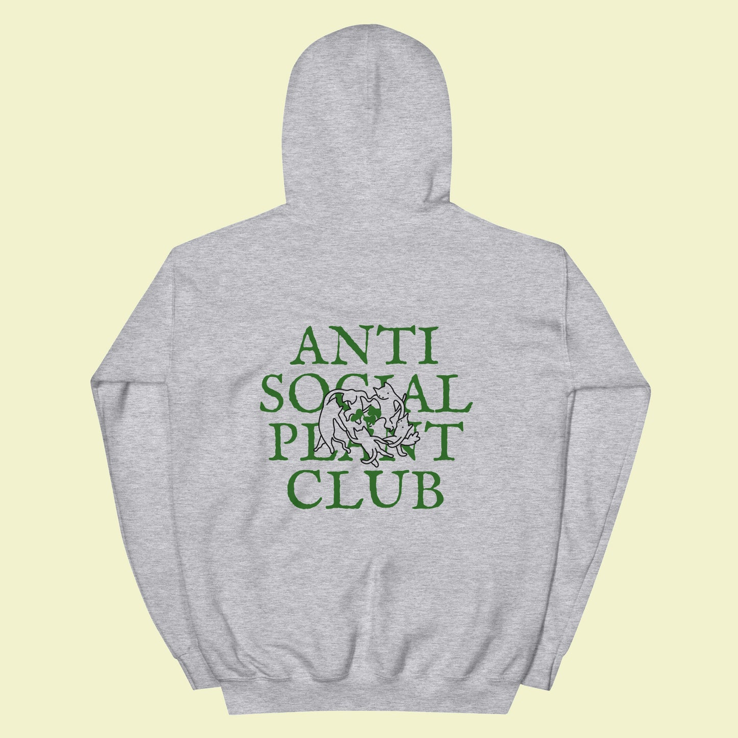 PLANT CULT 2 HOODIE GREY