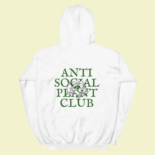 PLANT CULT 2 HOODIE WHITE