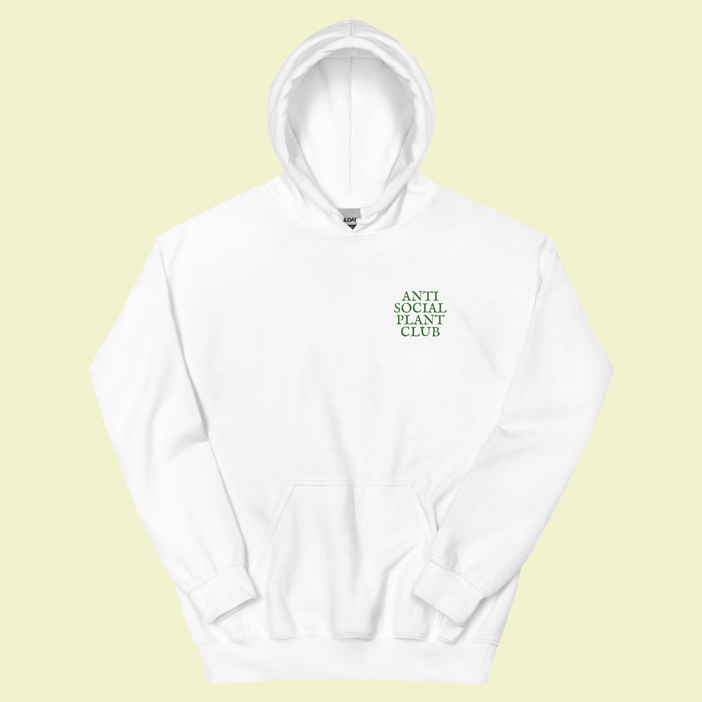 PLANT CULT 2 HOODIE WHITE